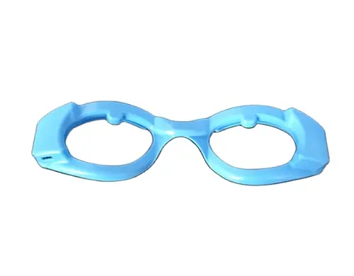 Nouvelle taille personnalisée en caoutchouc lunettes cadre