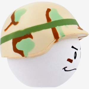 Ballons anti-stress personnalisés Captain Smile avec logo imprimé, jouet à presser visage souriant, cadeau promotionnel en gros - Product Image 6