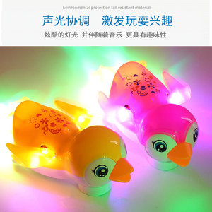Jouet pingouin musical électrique avec effets lumineux et sonores pour enfants de 2 à 4 ans, jouet unisexe en plastique - Product Image 4