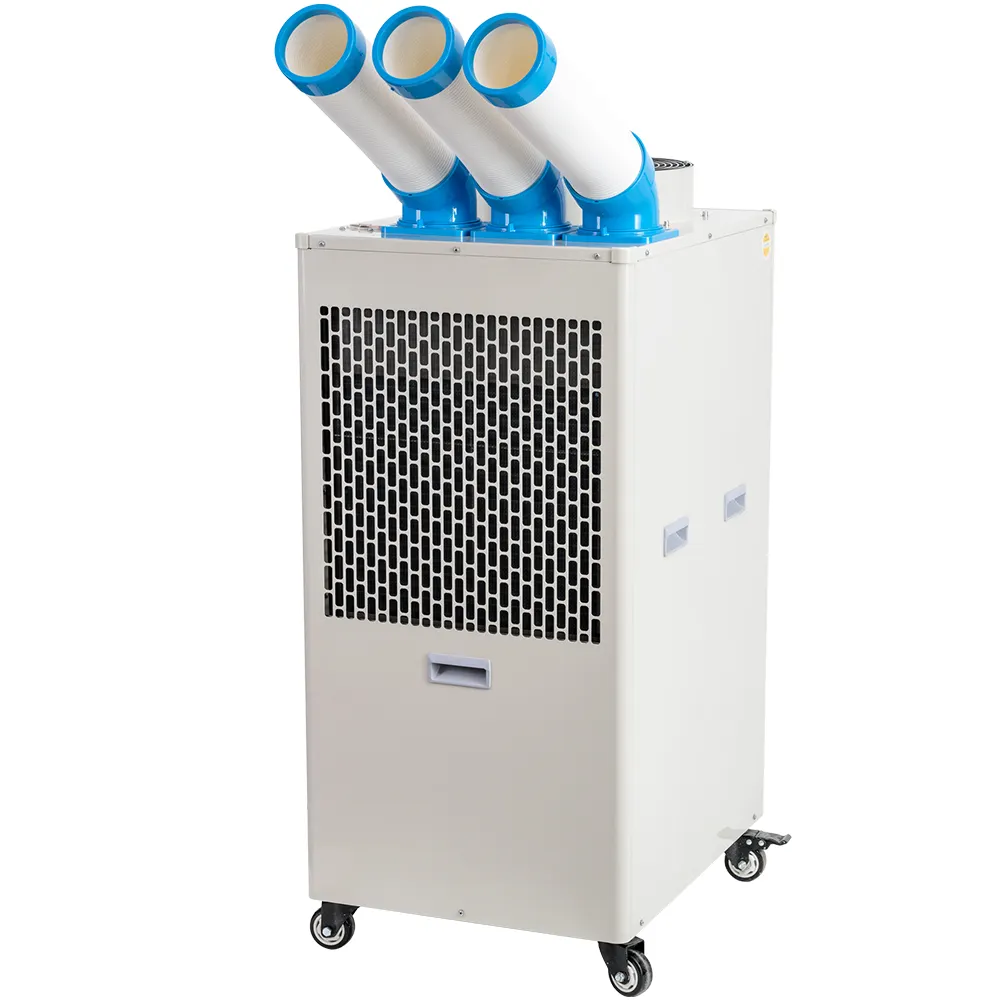 9200 a 23800 BTU Range Comercial Móvel Exterior Refrigeração Industrial Spot Cooler Ar Condicionado