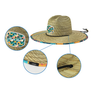 Chapeaux de cowboy en raphia en gros, chapeaux Panama Fedora personnalisés pour femmes avec sangles, chapeaux de <span class=keywords><strong>paille</strong></span> pour homme avec logo personnalisé - Product Image 2