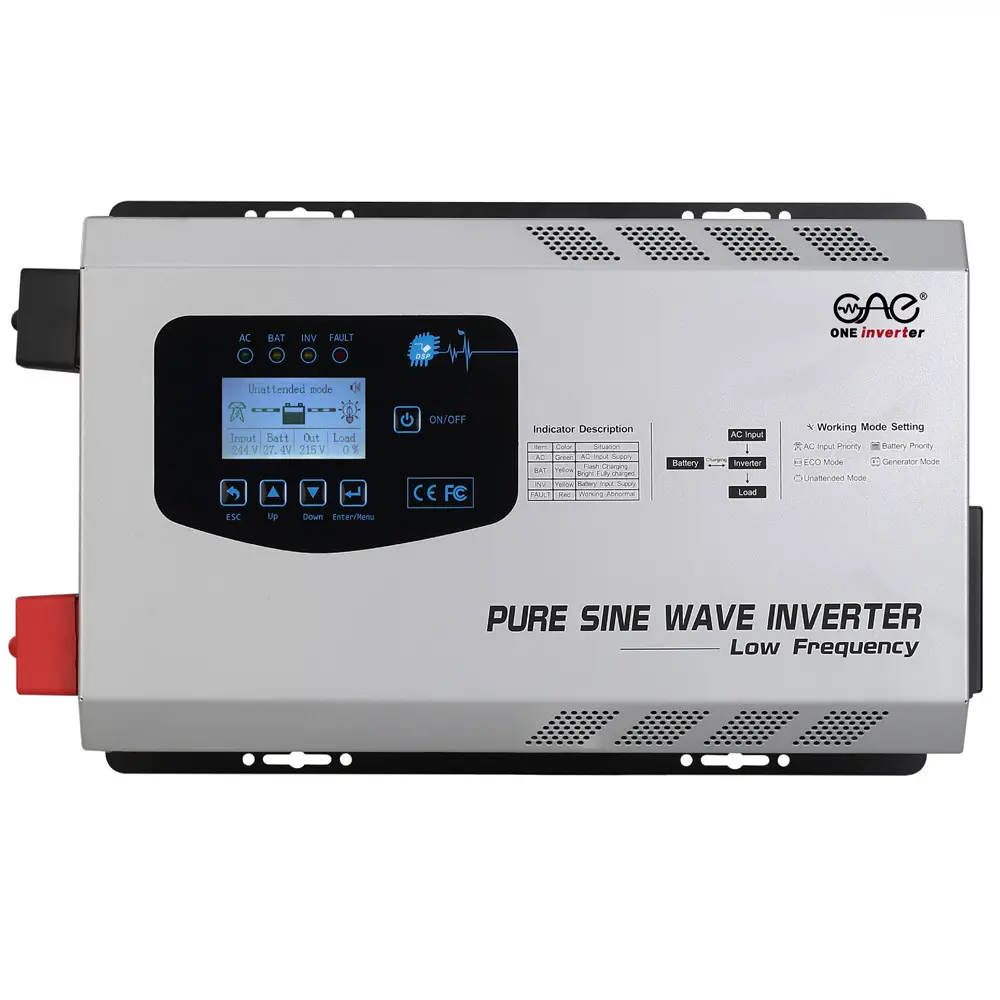 Inverter onda sinusoidale pura 1000w inverter da 12v a 220v inverter generatorinverter con inverter a onda sinusoidale pura