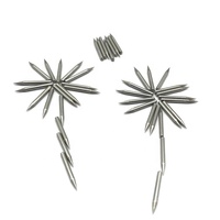 Aiguille de décharge affûtée en tungstène pur fritté sur mesure 1,5*15 mm, alliage W1, électrode à particules de 0,6-1,2 µm pour TIG