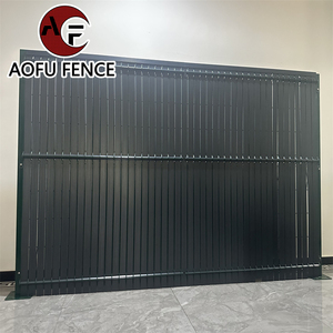 ألواح بلاستيكية صلبة مقاومة للأشعة فوق البنفسجية بتصميم عمودي ثلاثي الأبعاد لسياج الحدائق، مناسبة لسياج الخصوصية ثلاثي الأبعاد - Product Image 4