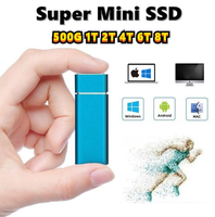 SSD Portabel Logam Grosir Baru USB3.0 128GB/256GB/1TB/2TB/4TB Logo Kustom Bersertifikasi CE ROHS Teruji H2