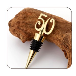 <span class=keywords><strong>30</strong></span> ° 50 ° 60th 70tn tappo di vino in metallo festa di compleanno bomboniere souvenir anniversario regali per gli ospiti - Product Image 3
