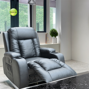 Canapé de salon siège simple en cuir, luxe, cinéma à la maison, <span class=keywords><strong>fauteuil</strong></span> inclinable - Product Image 4