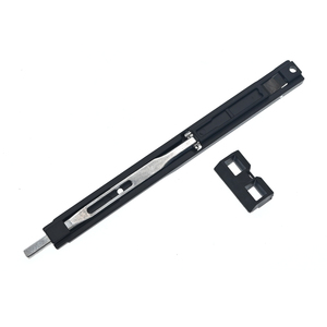 铝制配件隐藏式闩锁类型美国风格螺栓塑料钢窗上下配件 - Product Image 2