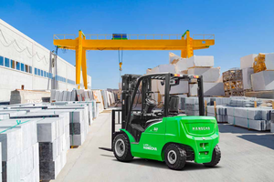 <span class=keywords><strong>Montacargas</strong></span> Eléctrico Hangcha de 4t/4.5t/5t, Carretilla Elevadora de Cuatro Ruedas con Sistema de Refrigeración por Agua Doble <span class=keywords><strong>para</strong></span> Almacenes Pesados - Product Image 3