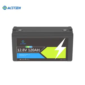 Accumulo di energia domestica al piombo acido di ricambio litio ferro fosfato 12.8 8Ah 20Ah 50Ah 200Ah 300Ah Lifepo4 pacco batteria