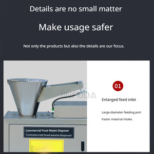 Attrezzatura Commerciale per il Trattamento dei Rifiuti Alimentari per la Riduzione del Volume dei Rifiuti nella Food Court - Product Image 5