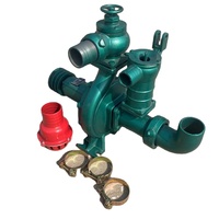 Une pompe haute pression de 3 pouces avec une portée de 80 mètres est utilisée pour l'irrigation dans les fermes avec des canons à eau
