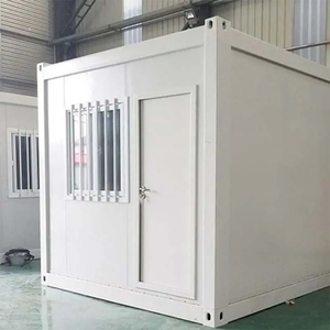 Casa modular de vacaciones Casa adosada plegable Casa Container Van 20 pies inodoro con ducha Cabinas móviles - Product Image 3