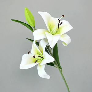 ดอกไม้ประดิษฐ์พลาสติกเนื้อนุ่มละเอียดอ่อนดอกแคลลาลิลลี่และดอกบัวสำหรับงานแต่งงานปีใหม่กลับไปโรงเรียนบ้านของตกแต่งโต๊ะ - Product Image 2