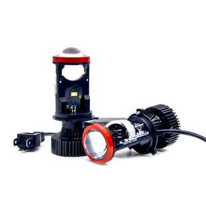 Lampu depan proyektor lensa H4, lampu depan motor led Hi <span class=keywords><strong>Lo</strong></span> H4 H7 - Product Image 3