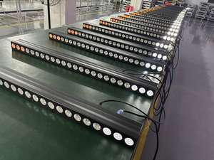 NUEVA batería inalámbrica 24leds 6W RGBWAUV 6in1 LED Bar Wall Washer Light 144W DMX512 Sistema de control Precio barato - Product Image 6