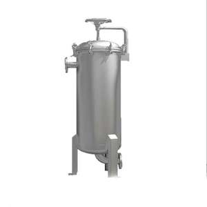 Housing Filter Kantong Baja Tahan Karat 304 dengan Laju Alir Tinggi 5 Um dan Flensa 2 inci untuk Filtrasi Kimia, Cat, dan Makanan - Product Image 5