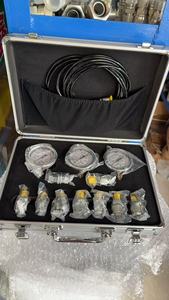 Outil de test d'excavatrice Ensemble de manomètres de pression hydraulique Instruments de mesure Outil de diagnostic pour CSJHPSS - Product Image 2