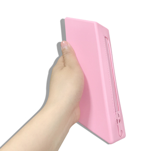 Étui à crayons en silicone personnalisé grande capacité pour l'école, impression personnalisée en gros pour enfants, sacs à crayons scolaires, pochette à crayons zippée, vente en gros - Product Image 6