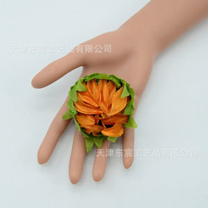 Dongchen Crafts - Capullos de Girasol Artificiales de 6 cm, Flores de Seda, Accesorios de Fotografía, Decoraciones para Bodas - Product Image 2