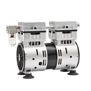 Vendita calda 0.55kw 0.75hp 8l Mini compressori d'aria elettrici industriali senza olio compressore dentale testina Oil free - Product Image 5