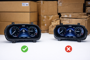 Quadro Strumenti LCD di Ricambio per Camion Shaanxi Delong X6000, Unità OEM Nuova - Product Image 3