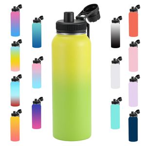 Bouteille d'eau isotherme en acier inoxydable à double paroi de 40 oz, personnalisable, pour le sport et les voyages – Vente chaude - Product Image 5