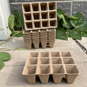 Kit de pots en papier biodégradables pour jardinage créatif, DIY, pour la plantation de fleurs printanières, pots de semis pour enfants, pots de germination pour jardin extérieur - Product Image 5
