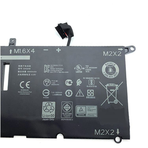Nouvelle batterie d'ordinateur portable d'origine <span class=keywords><strong>DXGH8</strong></span> 7.6V 52Wh pour ordinateur portable Dell XPS 13 9370 9380 G8VCF 0H754V V48RM - Product Image 4