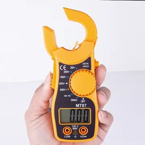 MT87 <span class=keywords><strong>DC</strong></span> AC מתח מהדק זרם מד התנגדות מגבר אמפרום מתקן תחזוקה מקצועית ללא מגע מד מהדק דיגיטלי - Product Image 4