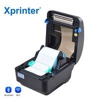 Impresora de Etiquetas de Escritorio Xprinter XP-DT325B, Velocidad Máxima de Impresión de 152 mm/s, Impresora Térmica Directa de Etiquetas de Código de Barras para Compras