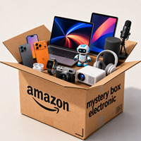 Boîte mystère électronique : Gadgets électroniques variés, smartphones, écouteurs, enceintes, caméras d'action pour la revente