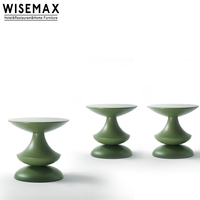 WISEMAX FURNITURE Table basse ronde en pin importé, personnalisée et créative, table à manger, design italien, table de salon