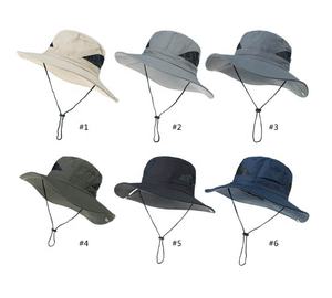 <span class=keywords><strong>Cappello</strong></span> da pesca ad asciugatura rapida estivo all'aperto con maglie e stringhe a prova di vento - Product Image 5