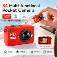 Cámara Creativa para Niños, Mini Videocámara Digital 1080P, 27 Pegatinas, 11 Efectos, Tipo C, para Fiestas, Proyectos Escolares, Regalo