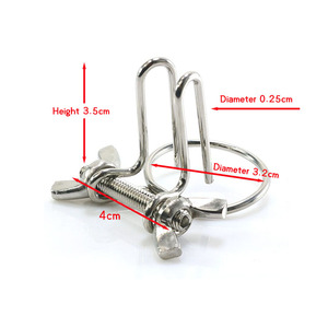 304 Мужской из нержавеющей стали, расширитель уретры, устройство целомудрия, уретральные звуки, секс-игрушки для мужчин - Product Image 5