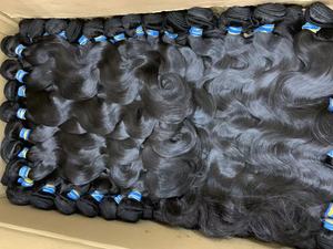 Extensions de cheveux humains 100 % naturels DKL, alignées sur les cuticules, bruts, brésiliens, en paquet, fournisseur de cheveux naturels Remy - Product Image 2