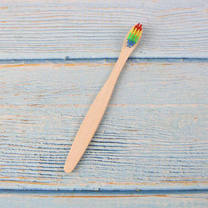 <span class=keywords><strong>Cepillo</strong></span> <span class=keywords><strong>de</strong></span> <span class=keywords><strong>dientes</strong></span> personalizado <span class=keywords><strong>con</strong></span> mango plano para niños, cerdas <span class=keywords><strong>de</strong></span> <span class=keywords><strong>aguja</strong></span> <span class=keywords><strong>de</strong></span> arcoíris, nuevo diseño OEM - Product Image 5