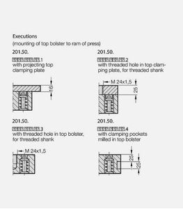 Ensemble de matrices de laminage progressif pour applications d'emboutissage de précision - Product Image 4