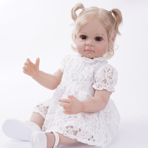 Poupée Reborn Bébé Réel My Rachel Lady, Souris de Mode, avec Plateau de chariot miniature singe surprise, pour Noël et anniversaire - Product Image 4