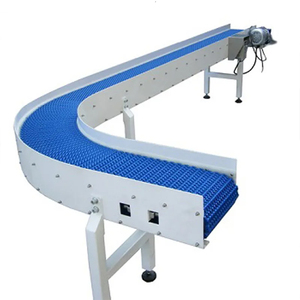 Chất lượng cao tùy chỉnh nhựa đường cong Modular vành đai băng tải Hệ thống giá - Product Image 6