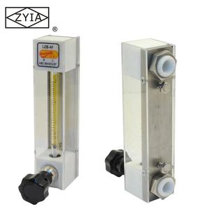 Anti korosi area variabel tabung kaca rotameter tahan kimia HCL <span class=keywords><strong>flowmeter</strong></span> untuk gas udara - Product Image 1
