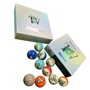 Bolas de billar rusas estándar de resina de 68 mm, juego de 16 piezas para juegos de billar americano - Product Image 5