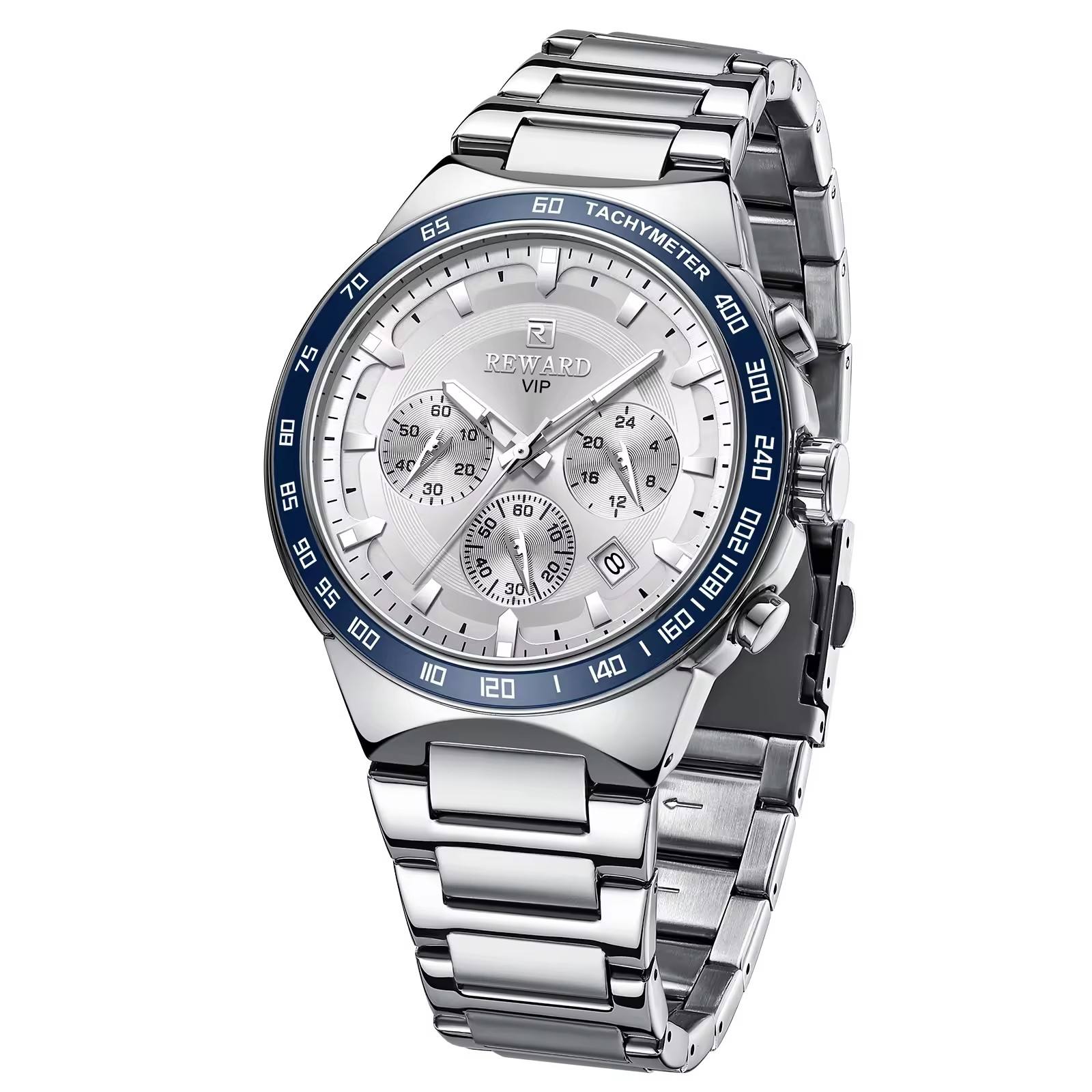 Reward RD81967M Japan Quartz Men's Waterproof Watch - Complete