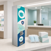 Distributeur automatique mécanique durable de dernière génération avec système de paiement sécurisé par pièces et jetons, armoire métallique robuste pour usage commercial