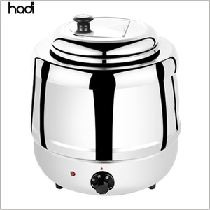 Pots électriques de restauration en acier inoxydable noir HD 10 litres chauffants de cuisine de restaurant en laiton ronds utilisation d'hôtel 220v vente à <span class=keywords><strong>bas</strong></span> prix - Product Image 4