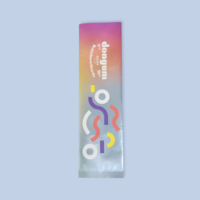 Bolsa de Papel de Aluminio con Sellado Trasero para Envasado de Frutos Secos a Prueba de Olores, Bolsa de Embalaje para Barras de Chocolate con Sellado Térmico Personalizada