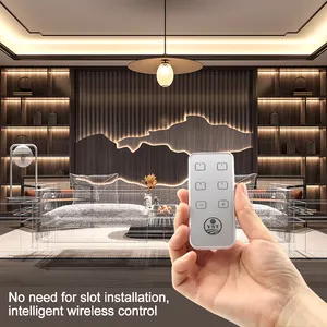 Wireless Multi Control 4 Group light Wifi LED mobile per mobili Smart Wireless Touch Dimmer Sensor Switch