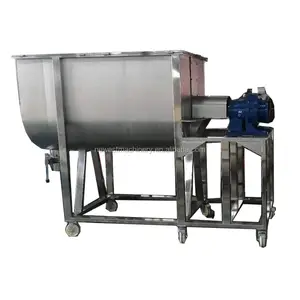 horizontal industrial ribbon blender Chocolate sauce mixer