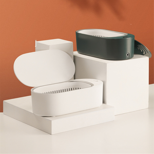 Nettoyeur ultrasonique électrique mini portable sans fil pour bijoux et prothèses dentaires avec minuterie numérique, capacité de 400 ml - Product Image 2